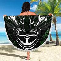 Warriors Maori Darts Beach Blanket New Zealand Darts Silver Fern