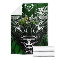 Warriors Maori Darts Blanket New Zealand Darts Silver Fern