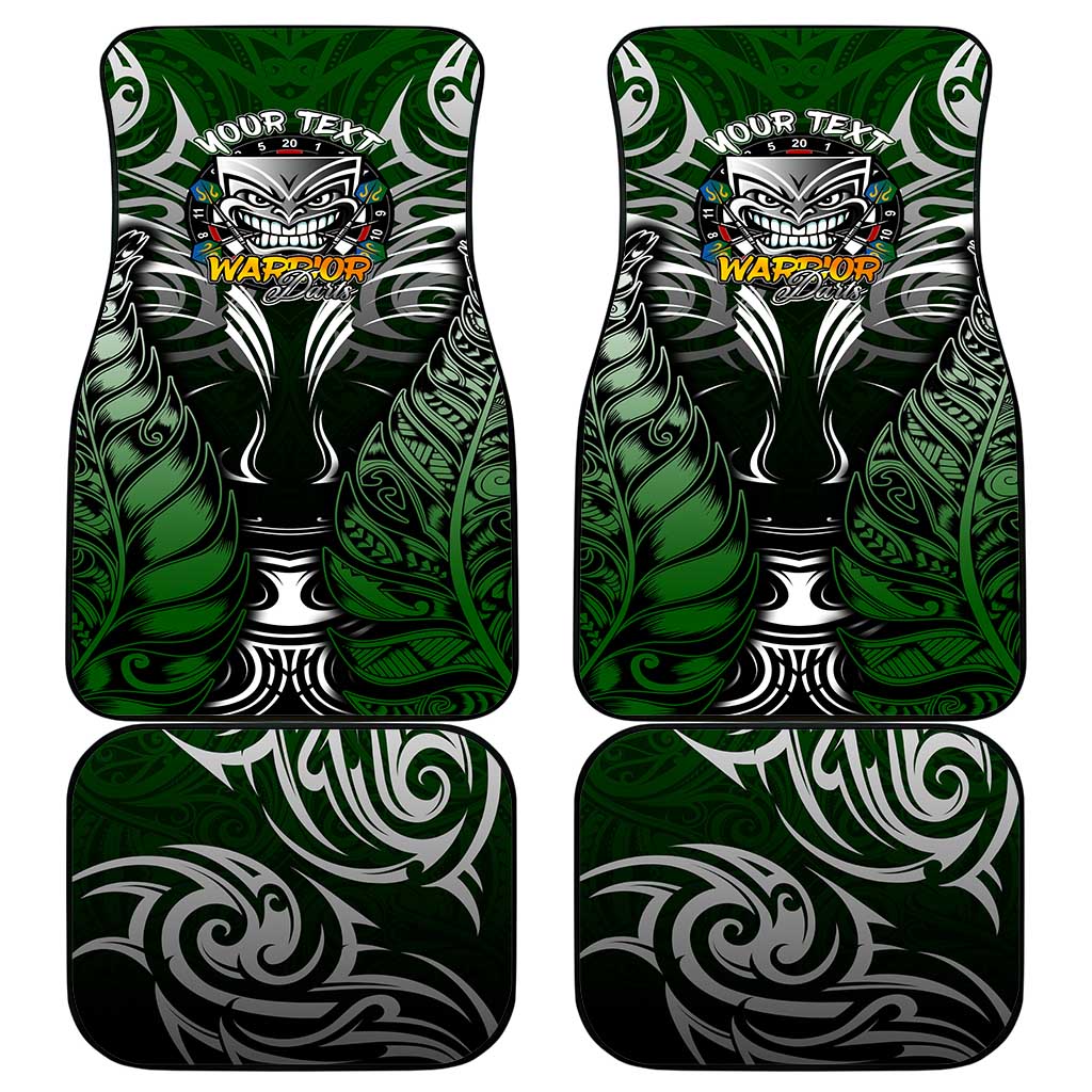 Warriors Maori Darts Car Mats New Zealand Darts Silver Fern