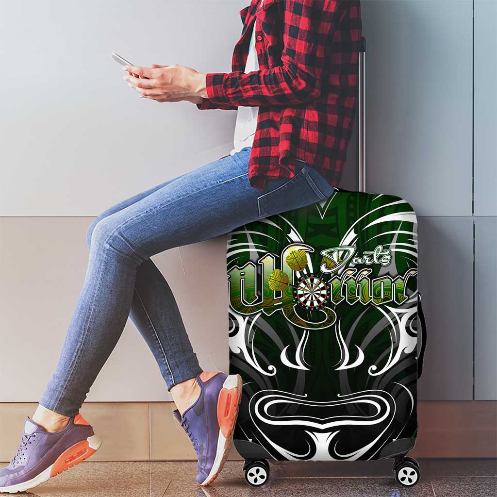 Warriors Maori Darts Luggage Cover New Zealand Darts Silver Fern