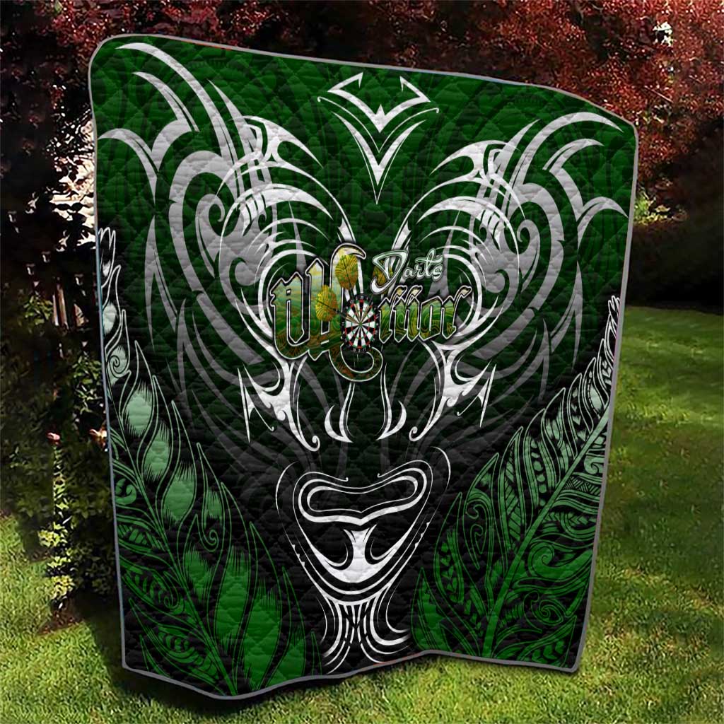 Warriors Maori Darts Quilt New Zealand Darts Silver Fern