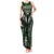 Personalised Warriors Maori Darts Tank Maxi Dress New Zealand Darts Silver Fern