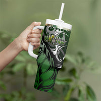 Warriors Maori Darts Tumbler With Handle New Zealand Darts Silver Fern