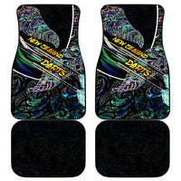 New Zealand Darts Car Mats NZ Paua Shell Maori Fern