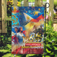 The Philippines 126th Independence Anniversary Garden Flag Art Style - Polynesian Pride