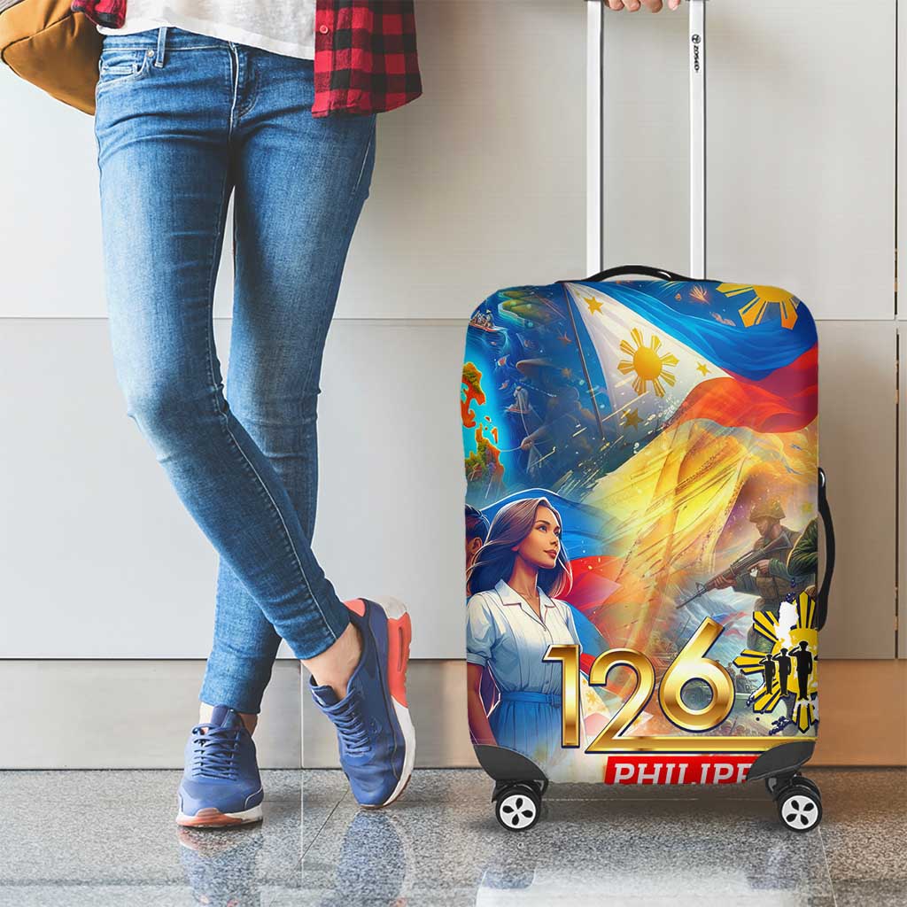 The Philippines 126th Independence Anniversary Luggage Cover Art Style DT02 - Polynesian Pride
