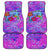 Dolphin Polynesia Car Mats Hibiscus Tropical Wave - Purple Vibes