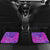 Dolphin Polynesia Car Mats Hibiscus Tropical Wave - Purple Vibes
