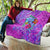 Dolphin Polynesia Quilt Hibiscus Tropical Wave - Purple Vibes