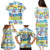 Surfing Christmas Family Matching Puletasi Dress and Hawaiian Shirt Tropical Santa Let's Go Surfing DT02 - Polynesian Pride