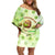 Kiwi Cannibalism Family Matching Off Shoulder Short Dress and Hawaiian Shirt New Zealand Kiwi Cute Bird Funny