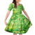 I Love Kiwi Family Matching Short Sleeve Bodycon Dress and Hawaiian Shirt New Zealand Kiwi Fruit Summer Cocktail