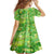 I Love Kiwi Family Matching Short Sleeve Bodycon Dress and Hawaiian Shirt New Zealand Kiwi Fruit Summer Cocktail