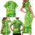 I Love Kiwi Family Matching Short Sleeve Bodycon Dress and Hawaiian Shirt New Zealand Kiwi Fruit Summer Cocktail