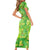 I Love Kiwi Family Matching Short Sleeve Bodycon Dress and Hawaiian Shirt New Zealand Kiwi Fruit Summer Cocktail