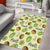 Kiwi Cute Humorous Area Rug New Zealand Fruit