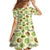 Kiwi Cute Humorous Family Matching Long Sleeve Bodycon Dress and Hawaiian Shirt New Zealand Fruit