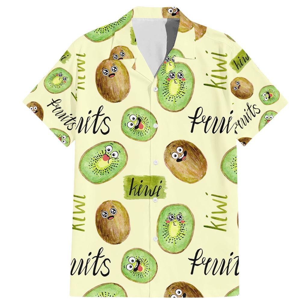 Kiwi Cute Humorous Hawaiian Shirt New Zealand Fruit