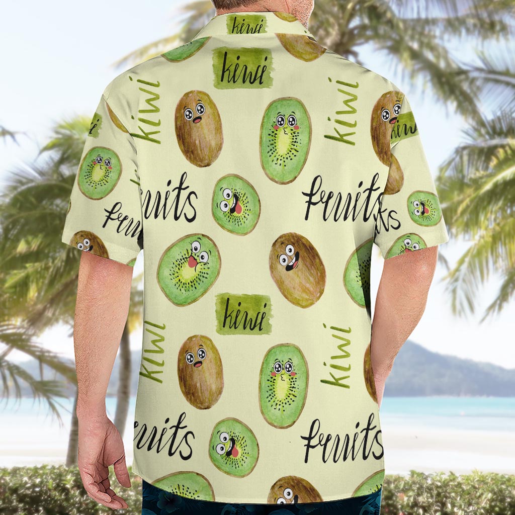 Kiwi Cute Humorous Hawaiian Shirt New Zealand Fruit DT02 - Polynesian Pride