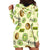 Kiwi Cute Humorous Hoodie Dress New Zealand Fruit