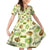 Kiwi Cute Humorous Kid Short Sleeve Dress New Zealand Fruit