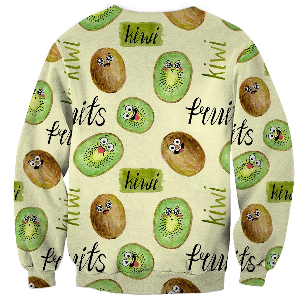 Kiwi Cute Humorous Sweatshirt New Zealand Fruit DT02 - Polynesian Pride