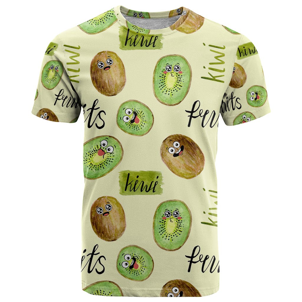 Kiwi Cute Humorous T Shirt New Zealand Fruit