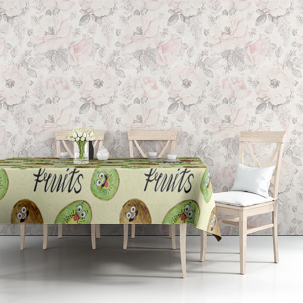 Kiwi Cute Humorous Tablecloth New Zealand Fruit DT02 - Polynesian Pride
