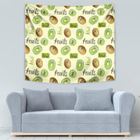 Kiwi Cute Humorous Tapestry New Zealand Fruit