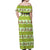 New Zealand Kiwi Fruit Witty Kiwi Bird Off Shoulder Maxi Dress