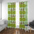 New Zealand Kiwi Fruit Witty Kiwi Bird Window Curtain