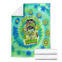 Just a Girl Who Loves Kiwis Blanket New Zealand Tie Dye DT02 - Polynesian Pride