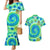 Just a Girl Who Loves Kiwis Couples Matching Mermaid Dress and Hawaiian Shirt New Zealand Tie Dye