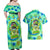 Just a Girl Who Loves Kiwis Couples Matching Off Shoulder Maxi Dress and Hawaiian Shirt New Zealand Tie Dye