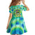 Just a Girl Who Loves Kiwis Family Matching Long Sleeve Bodycon Dress and Hawaiian Shirt New Zealand Tie Dye