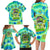 Just a Girl Who Loves Kiwis Family Matching Long Sleeve Bodycon Dress and Hawaiian Shirt New Zealand Tie Dye