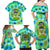 Just a Girl Who Loves Kiwis Family Matching Off Shoulder Maxi Dress and Hawaiian Shirt New Zealand Tie Dye