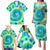 Just a Girl Who Loves Kiwis Family Matching Puletasi and Hawaiian Shirt New Zealand Tie Dye