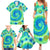 Just a Girl Who Loves Kiwis Family Matching Summer Maxi Dress and Hawaiian Shirt New Zealand Tie Dye