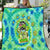 Just a Girl Who Loves Kiwis Quilt New Zealand Tie Dye