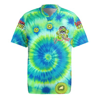 Just a Girl Who Loves Kiwis Rugby Jersey New Zealand Tie Dye