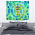 Just a Girl Who Loves Kiwis Tapestry New Zealand Tie Dye