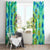 Just a Girl Who Loves Kiwis Window Curtain New Zealand Tie Dye