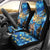 Hawaii Father's Day Car Seat Cover The Surfing Dad Polynesian Tattoo