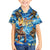 Hawaii Father's Day Family Matching Long Sleeve Bodycon Dress and Hawaiian Shirt The Surfing Dad Polynesian Tattoo