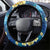 Hawaii Father's Day Steering Wheel Cover The Surfing Dad Polynesian Tattoo