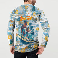 Hawaii Father's Day It's Surfing Time Button Sweatshirt Aloha L Makuakane DT02 - Polynesian Pride