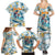 Hawaii Father's Day It's Surfing Time Family Matching Summer Maxi Dress and Hawaiian Shirt Aloha Lā Makuakane