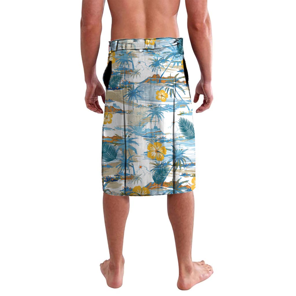 Hawaii Father's Day It's Surfing Time Lavalava Aloha L Makuakane DT02 - Polynesian Pride