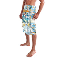 Hawaii Father's Day It's Surfing Time Lavalava Aloha L Makuakane DT02 - Polynesian Pride